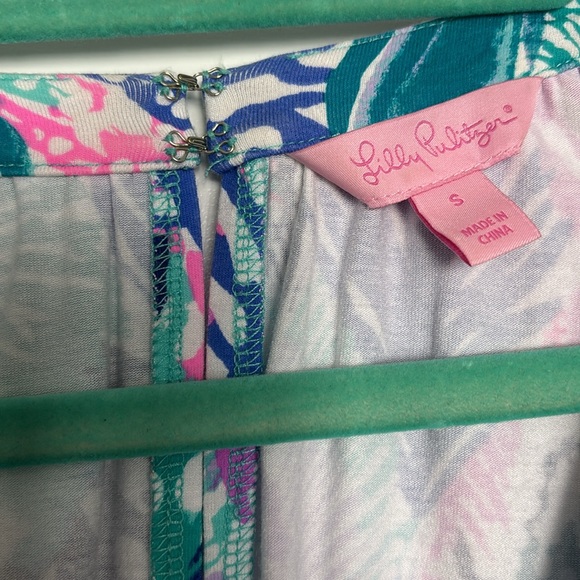 Lilly Pulitzer Bryce Romper in Quill Out print Size Small - Picture 6 of 7